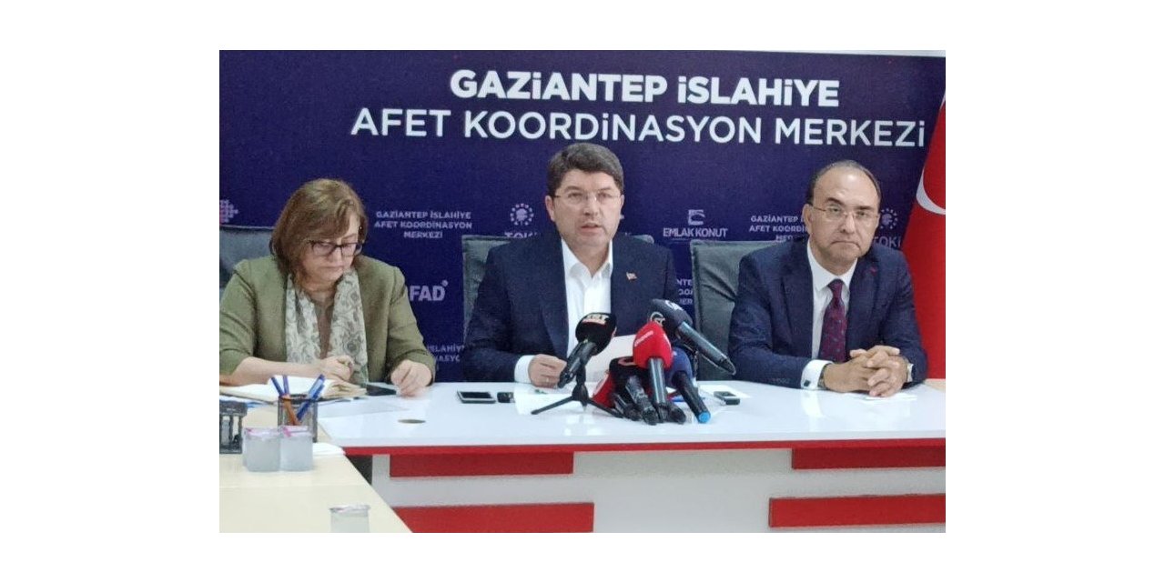 Bakan Tunç, depremin adalet teşkilatında neden olduğu acı bilançoyu açıkladı