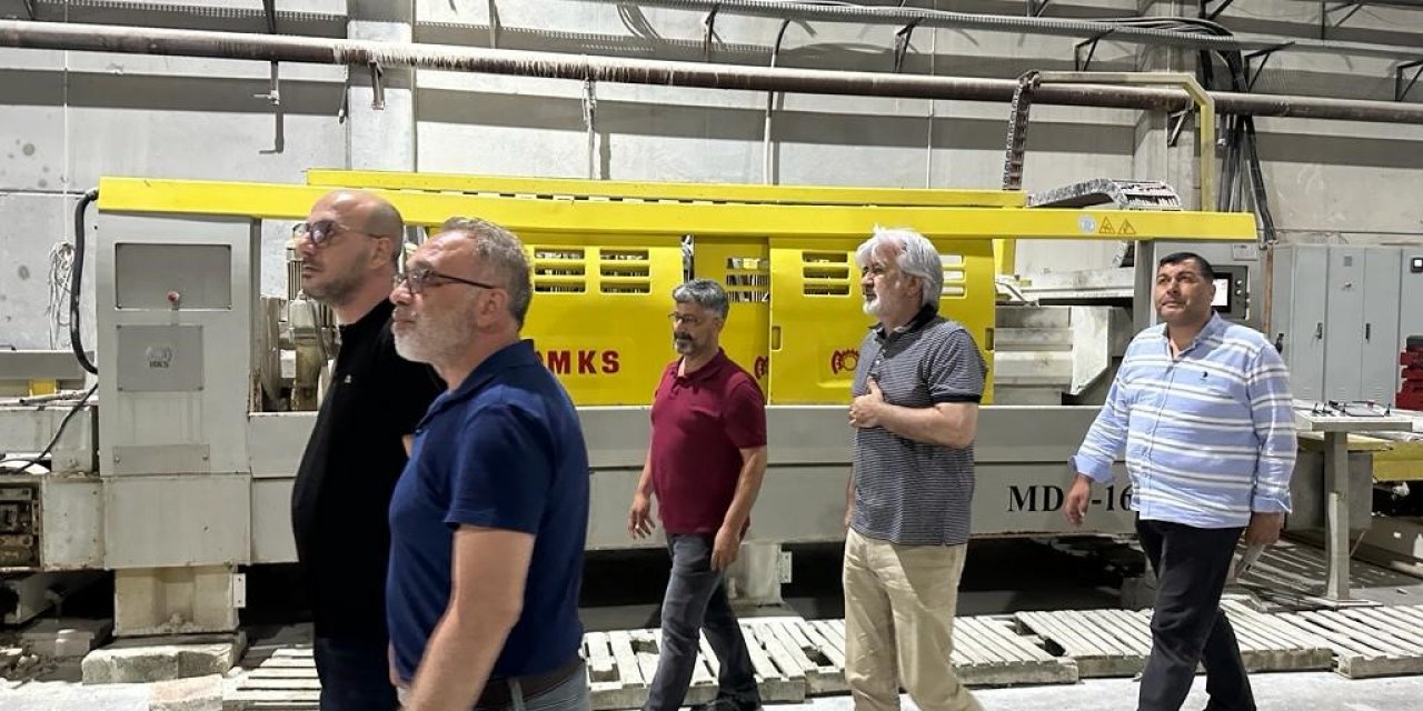 Cemar Genel Müdürü Yusuf Yalçın, AK Parti heyetini ağırladı