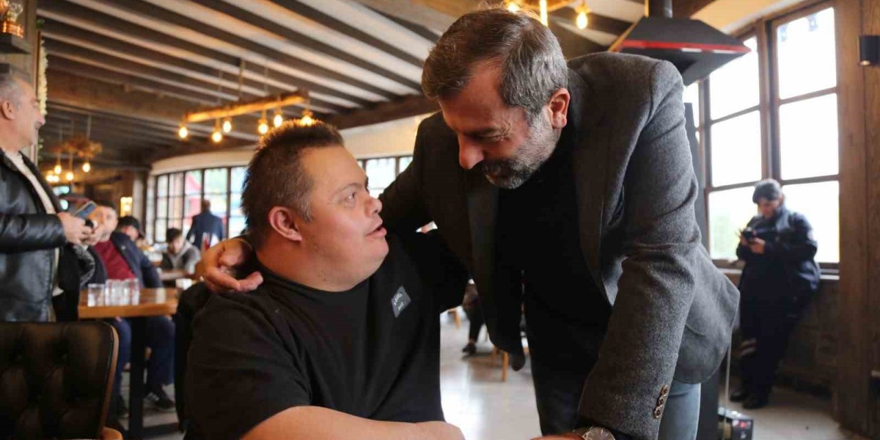 Özel çocuklara özel spor etkinliği