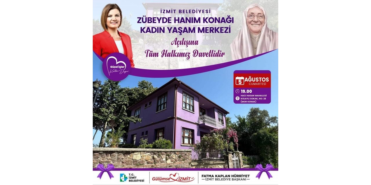 Atatürk’ün annesinin isminin verildiği yaşam merkezi açılıyor