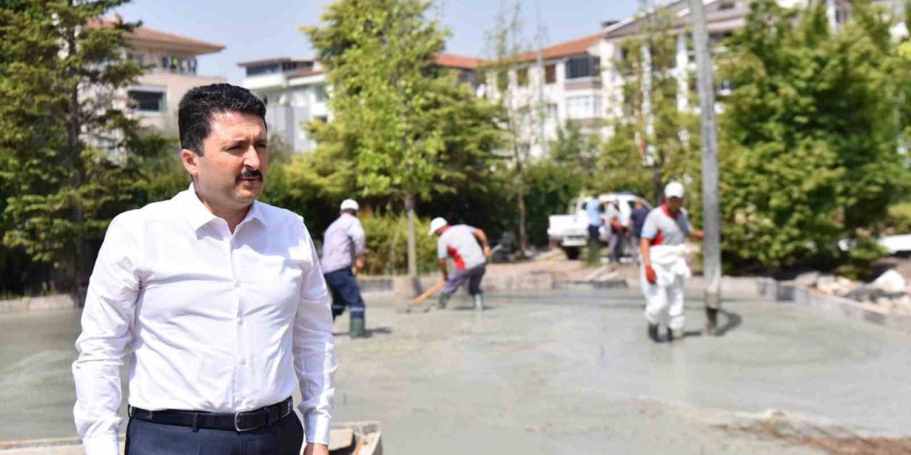 Altıeylül Belediyesi projelere devam ediyor