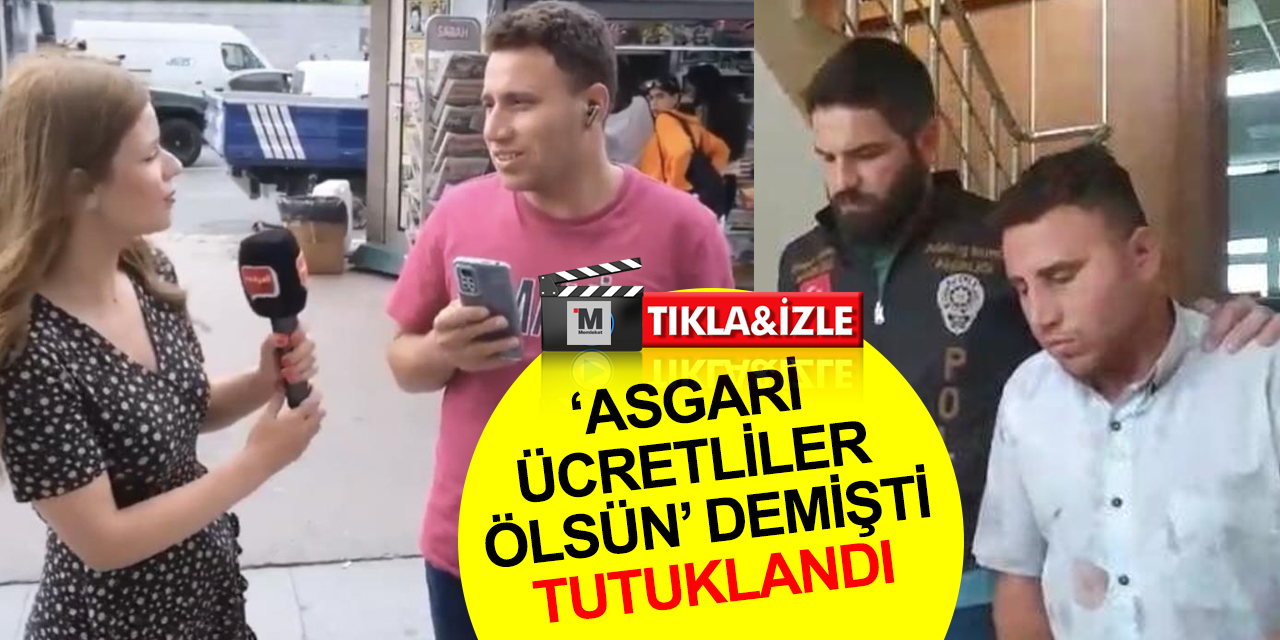 Kendisini Suriyeli gibi tanıtıp 'asgari ücretliler ölsün' diyen şahıs hırsızlık yaparken yakalandı