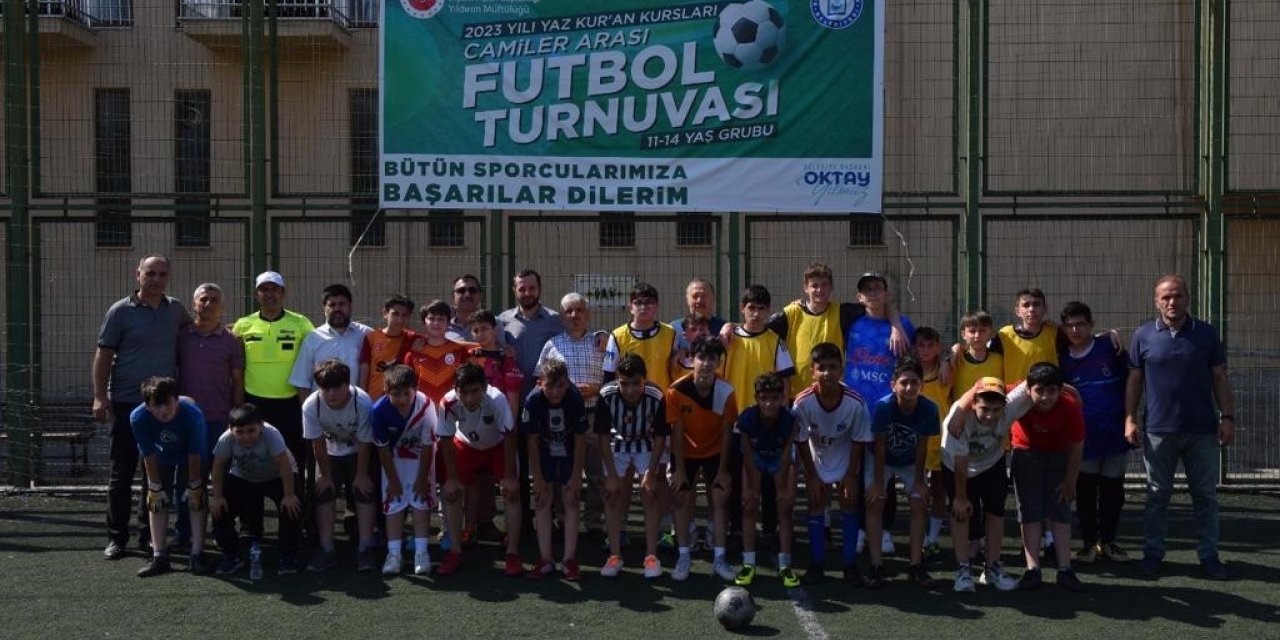 Yıldırım’da öğrenciler arası futbol turnuvası