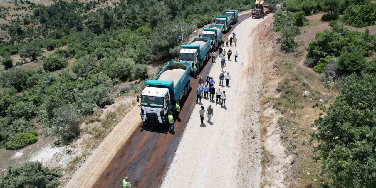 Manisa Büyükşehir asfaltta 300 kilometreyi aştı, hedef 750