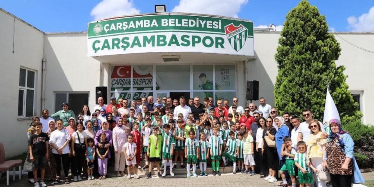 Çarşambalı minikler Samsun üçüncüsü oldu