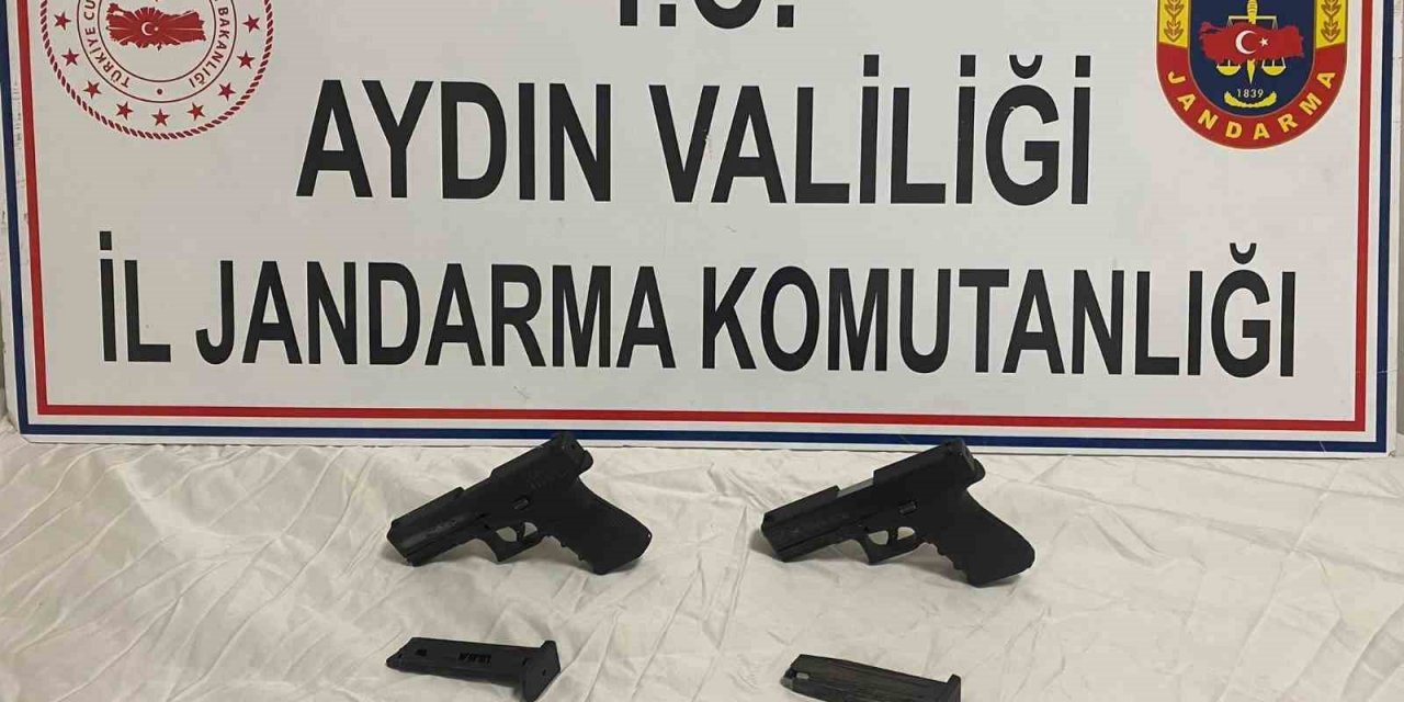 Jandarma şüphesinde haklı çıktı, ruhsatsız tabanca ele geçirildi