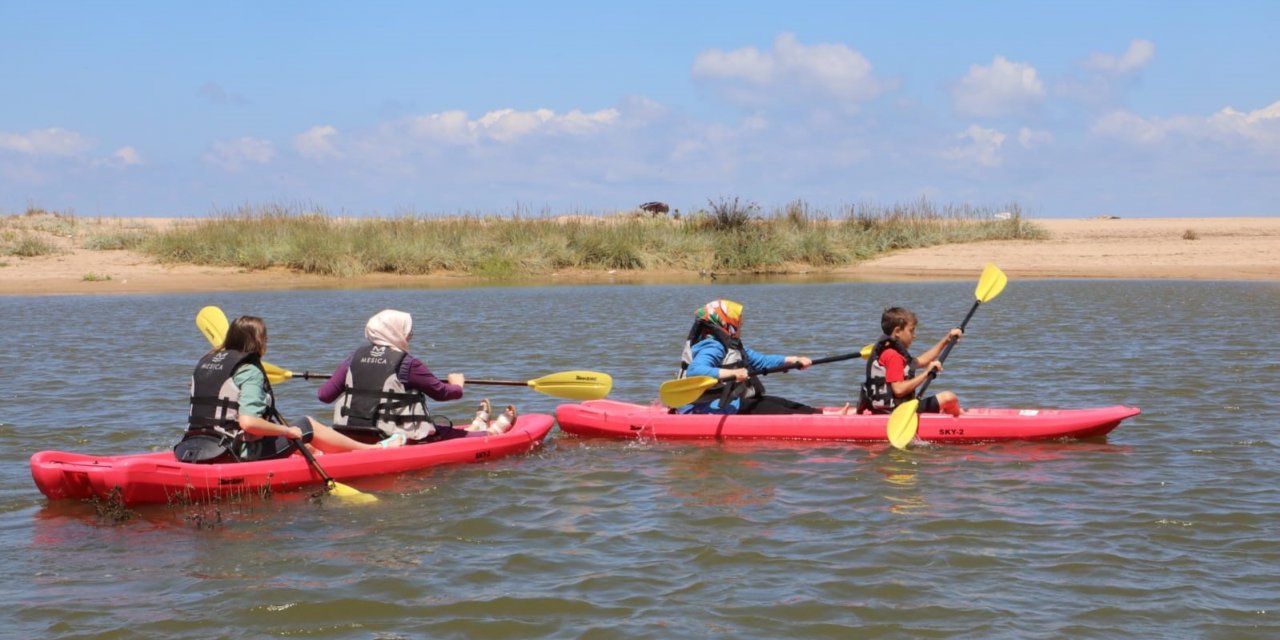 Başarılı geçen kursların ardından soluğu Kandıra’nın incisi olan tesiste aldılar