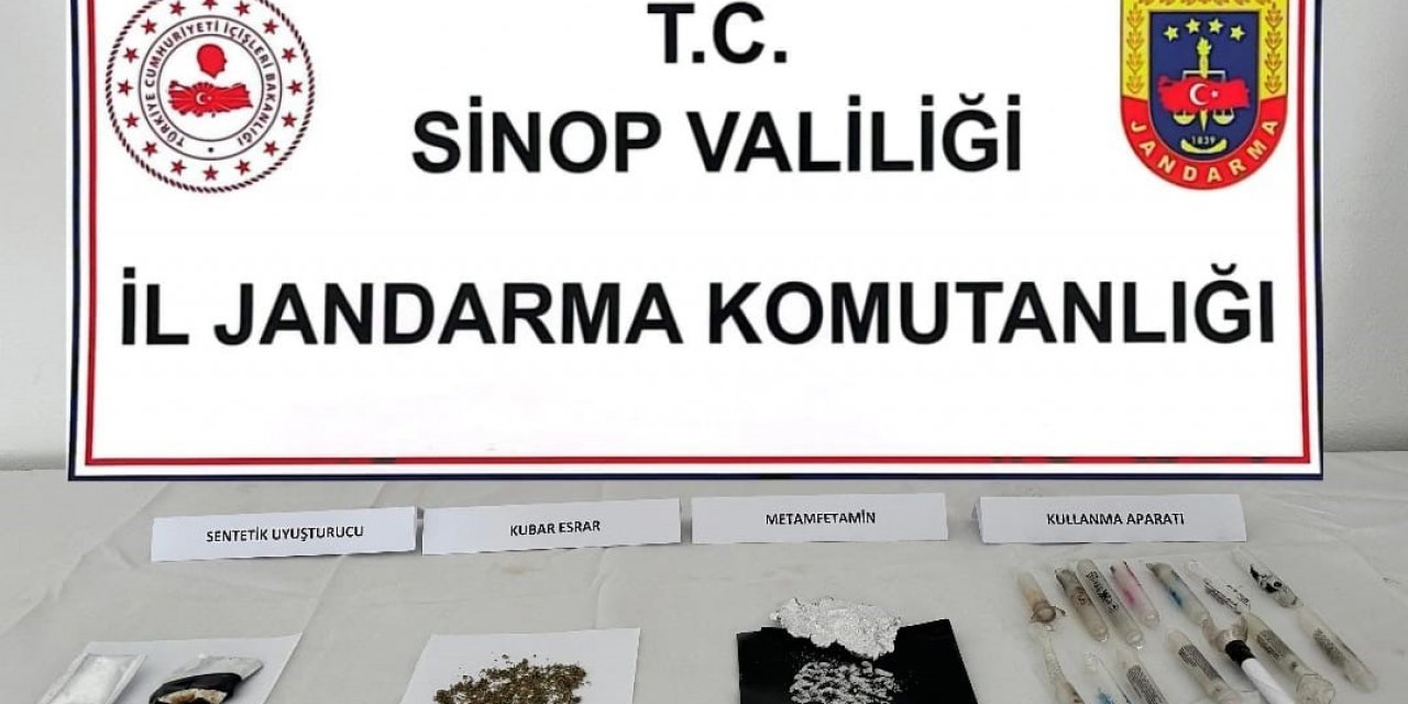 Sinop’ta uyuşturucu operasyonu