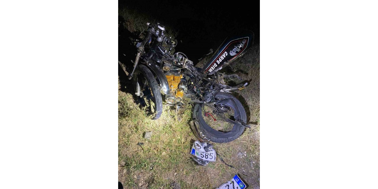 Keşan’da otomobilin çarptığı motosiklet sürücüsü hayatını kaybetti