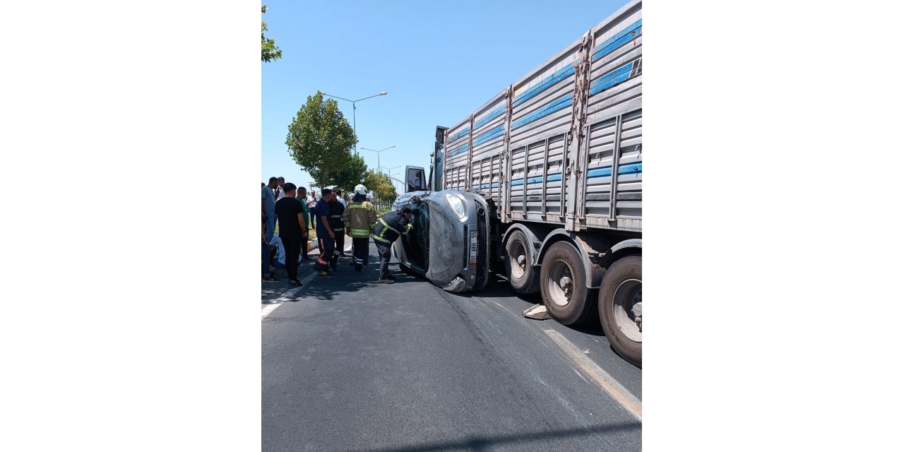 Mardin’de zincirleme kaza: 2 yaralı