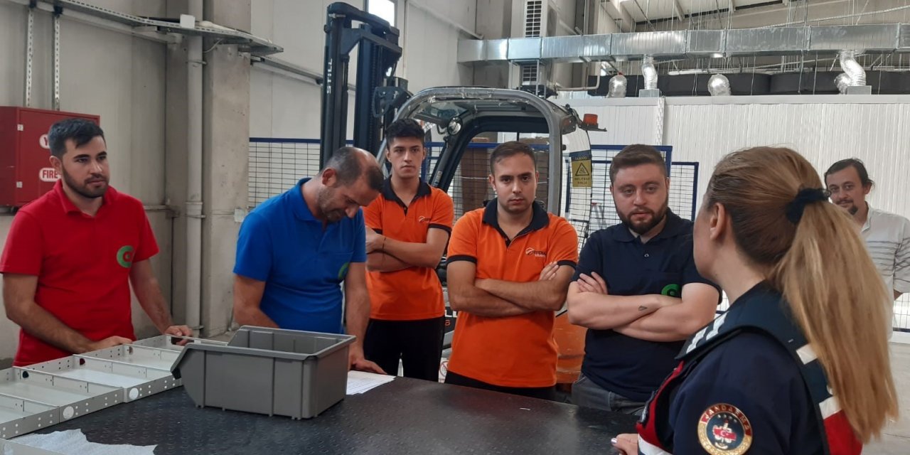 Jandarmadan kadına karşı şiddetin önlenmesi amacıyla eğitim