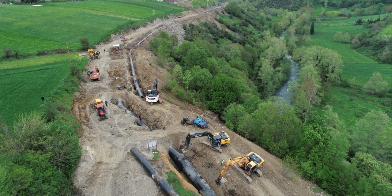 5 ilçeyi ilgilendiren dev proje devam ediyor