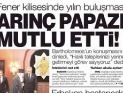 Ulusalcı gazeteye yakışmayan manşet