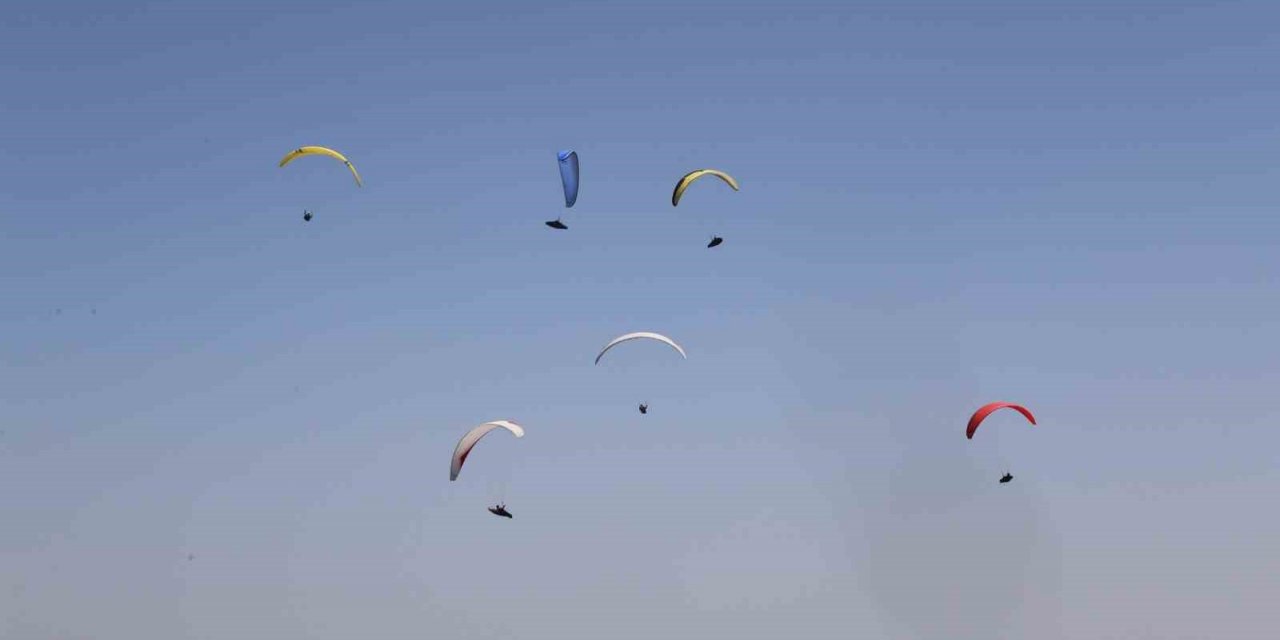 Çameli semalarındaki görsel şölen sona erdi