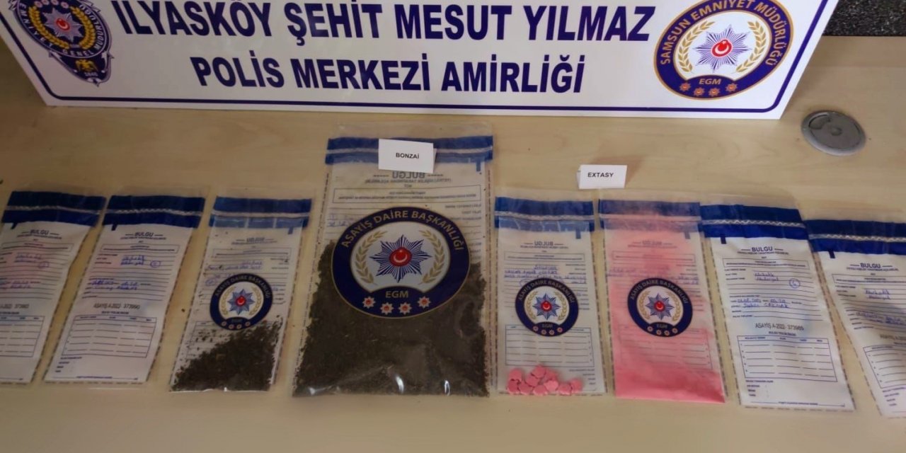 Şüpheli şahıslar uyuşturucuyla yakalandı