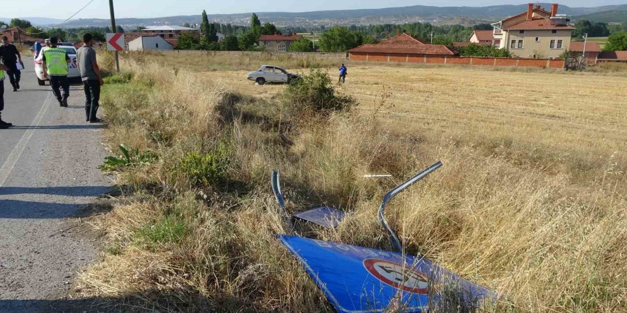 Tavşanlı’da trafik kazası: 2 yaralı