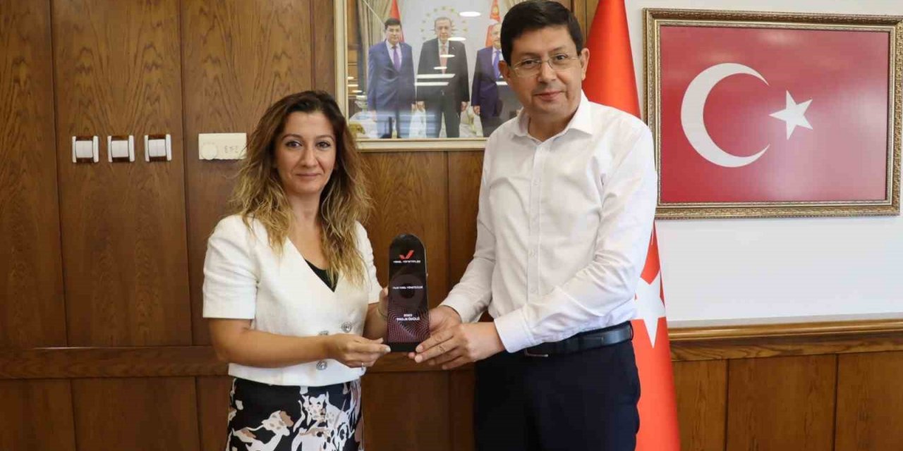 Nazilli Belediyesi’nin projesine ödül