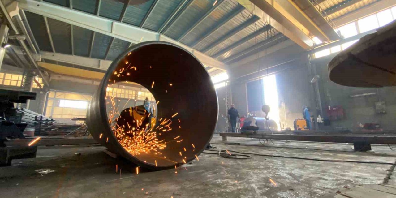 Asar deresi projesinde sırada montaj çalışmaları var