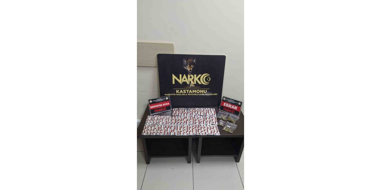 Kastamonu’da uyuşturucu operasyonu: 3 gözaltı