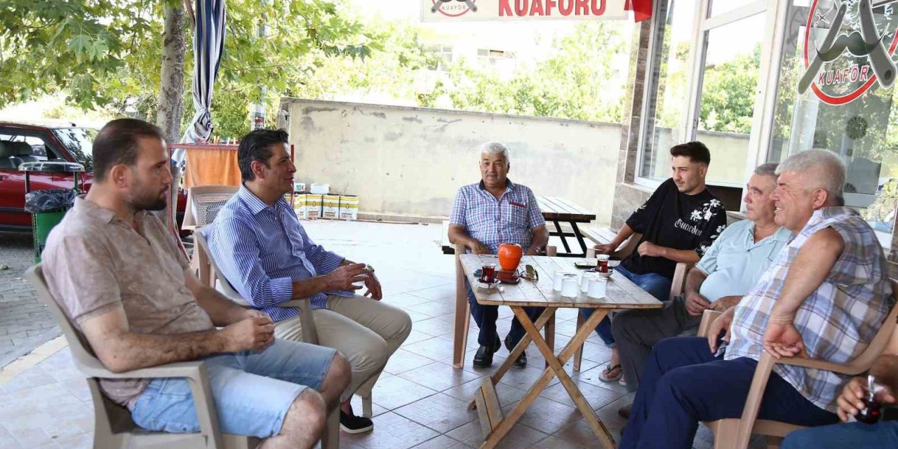 Başkan Genç, esnafın derdini dinledi