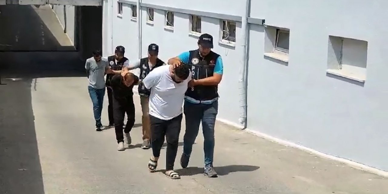 Adana’da 3 torbacı yakalanıp tutuklandı