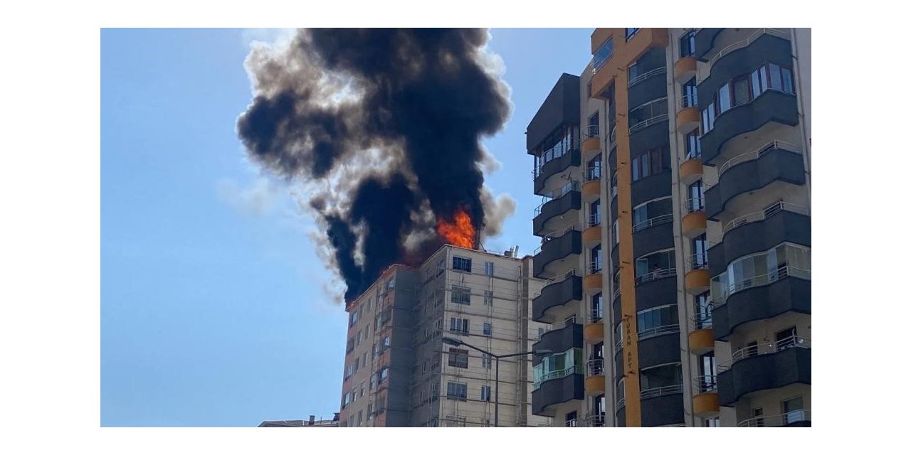 Yangından kaçarken dumandan etkilenip bayılmış