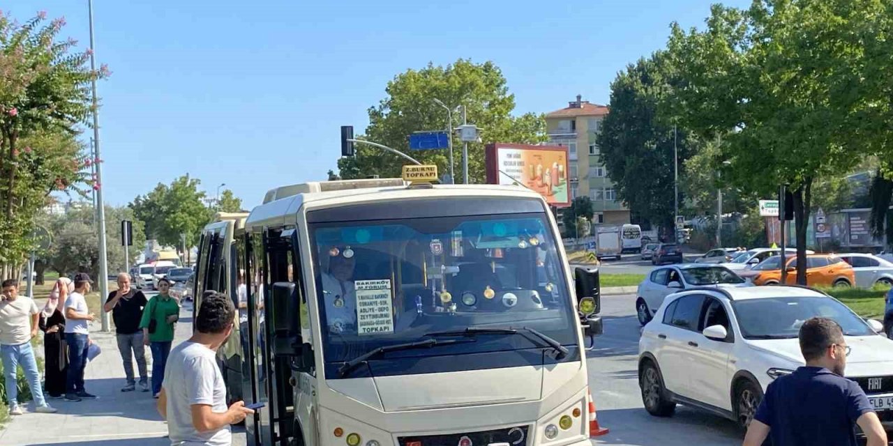 Bakırköy’de kemer takmayınca ceza kesilen minibüsçüden "Havalar çok sıcak" savunması