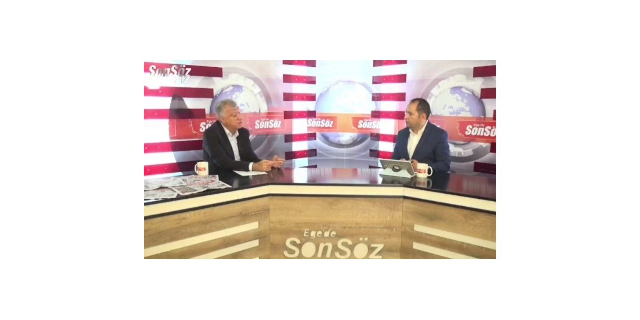 Narlıdere Belediye Başkanı canlı yayında beyin kanaması geçirdi