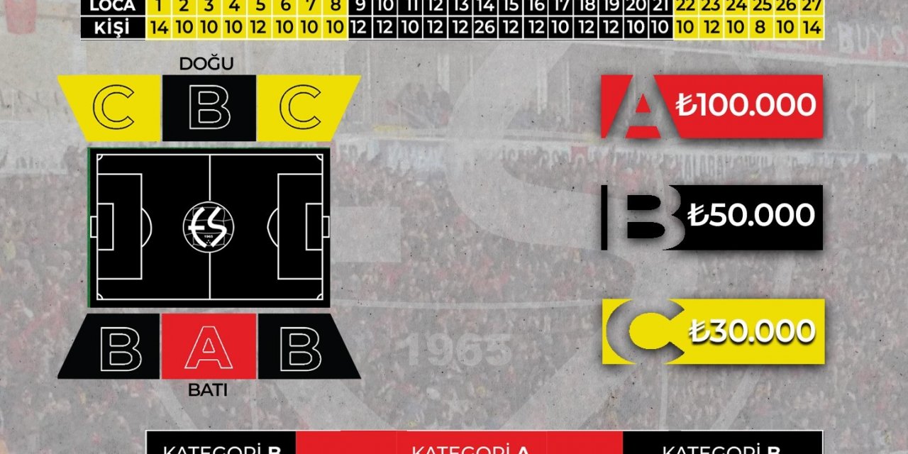 Eskişehirspor’da 2023-2024 sezonu loca satışları başladı