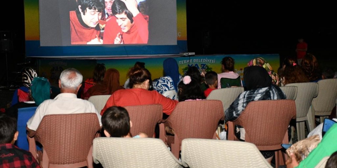 Terme’de "Yazlık Sinema Günleri" başladı