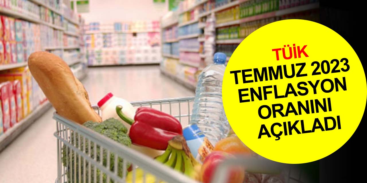 TÜİK açıkladı! Temmuz ayında enflasyon aylık 9,49, yıllık 47,83 oldu