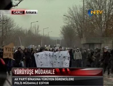 ODTÜ savaş alanına döndü