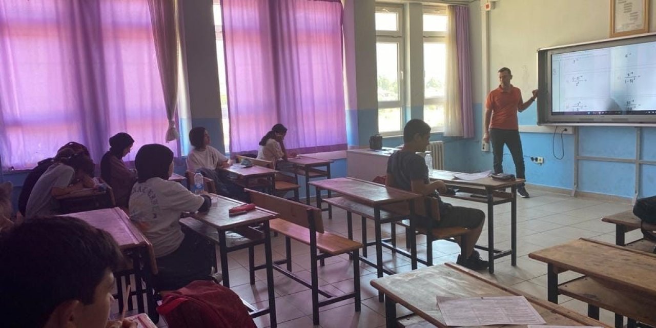 Köyceğiz’de yaz dönemi destekleme kursları devam ediyor