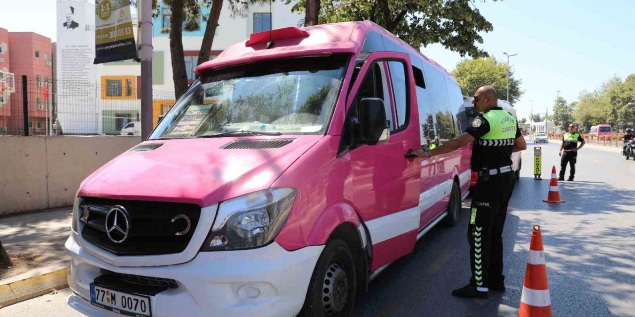 Yalova’da zabıtadan minibüslere klima denetimi
