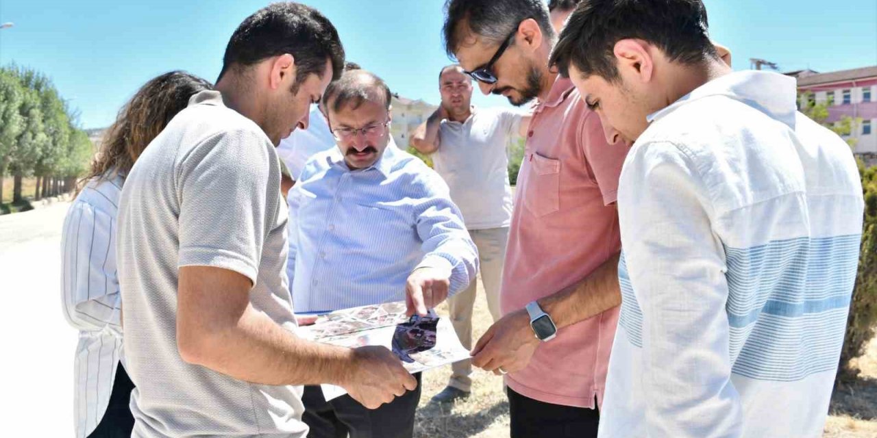 Bursa Büyükşehir Belediyesinden Emet’teki üst yapı çalışmalarına destek