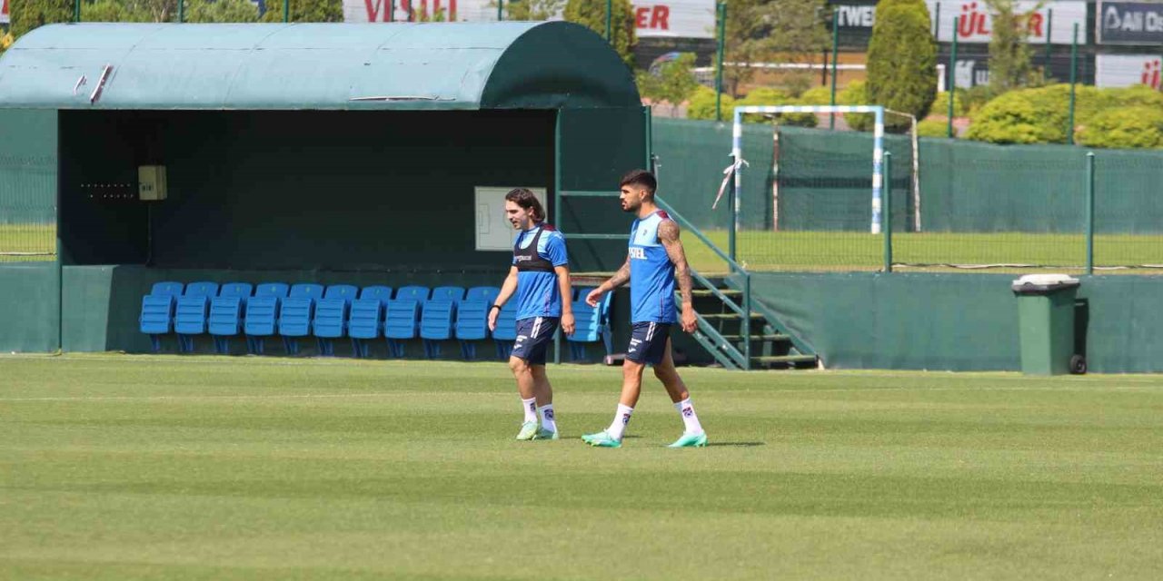 Trabzonspor antrenmanında 7 eksik