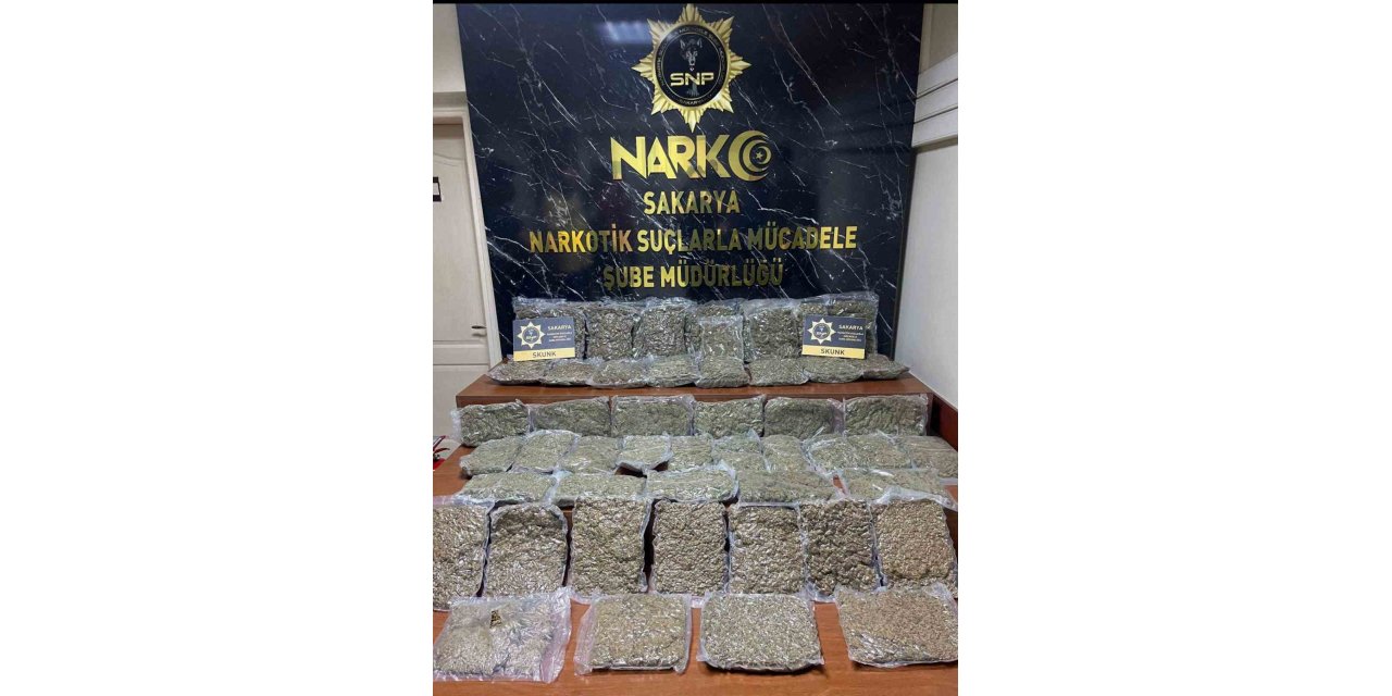 Vali Kaldırım duyurdu: Sakarya’da 24 kilo uyuşturucu ele geçirildi