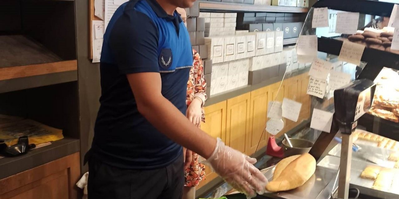 Altınova’da zabıtadan fırın denetim