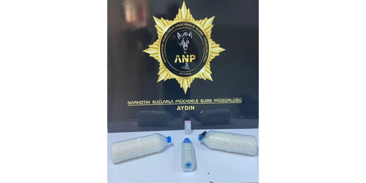 Aydın’da 1 ayda 37 kilo uyuşturucu ele geçirildi