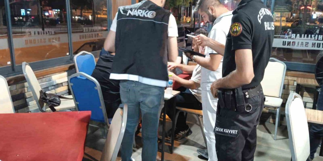 124 polisin katılımıyla huzur denetimi: Bin 446 şahıs sorgulandı