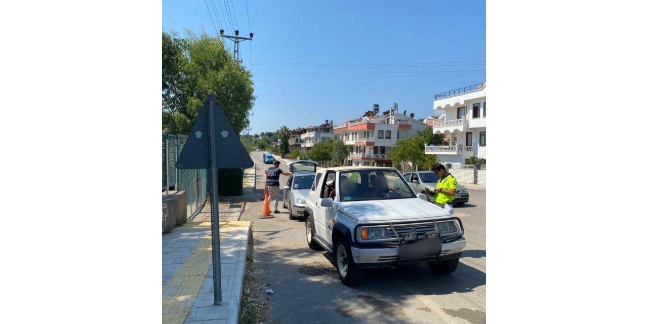 Sinop’ta Huzurlu Sokaklar Uygulaması: 13 bin 597 TL ceza