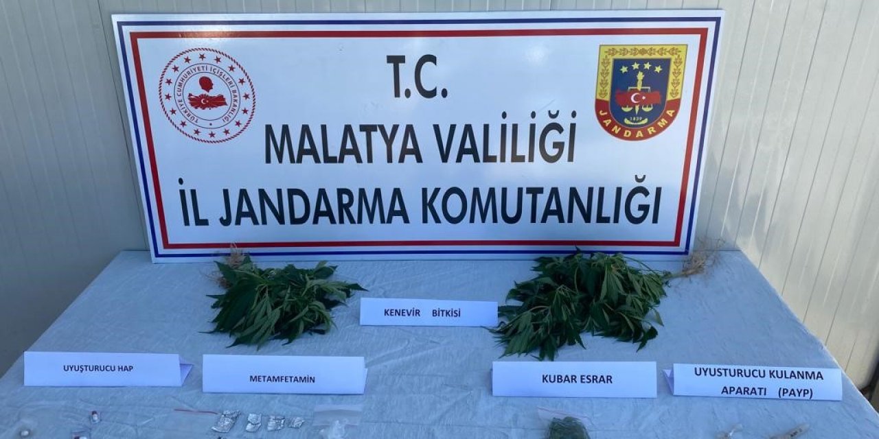 Malatya jandarmasından uyuşturucu ve kaçakçılığa geçit yok