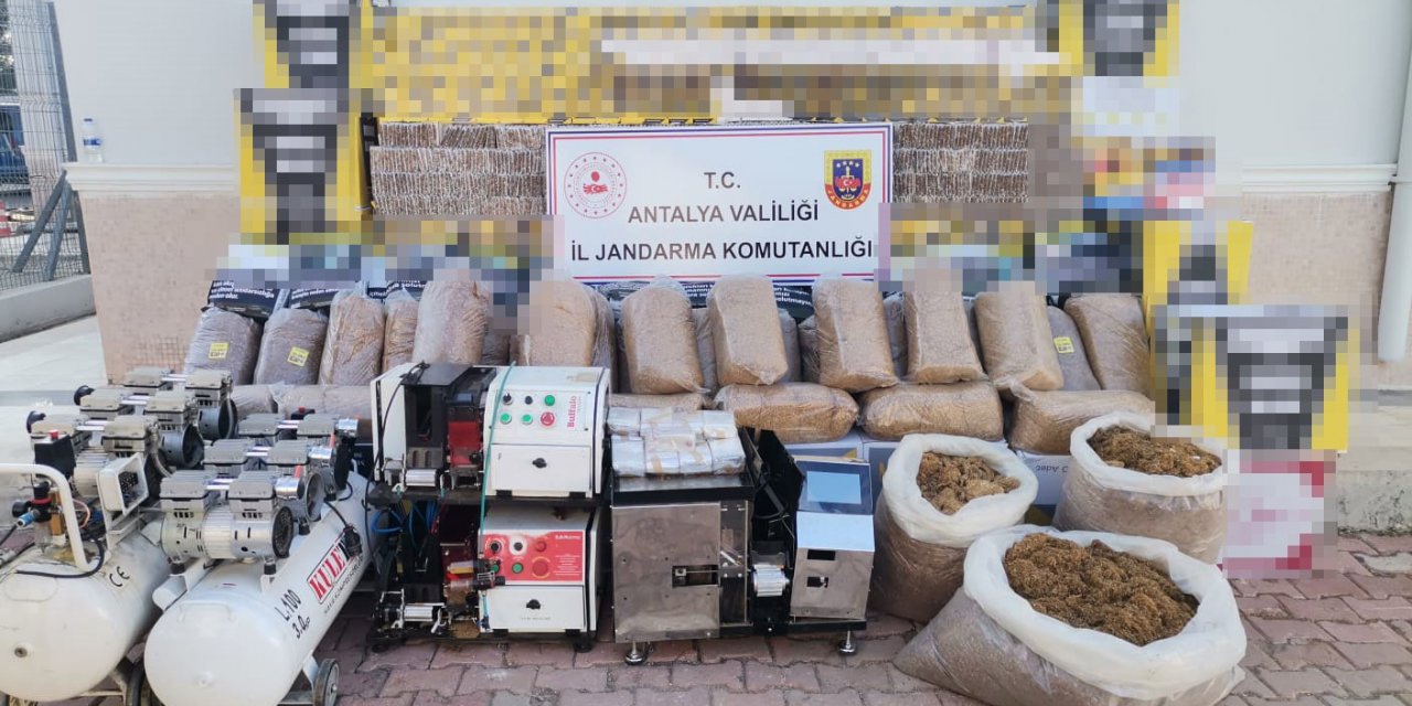 Antalya’da kaçak sigaraya geçit yok