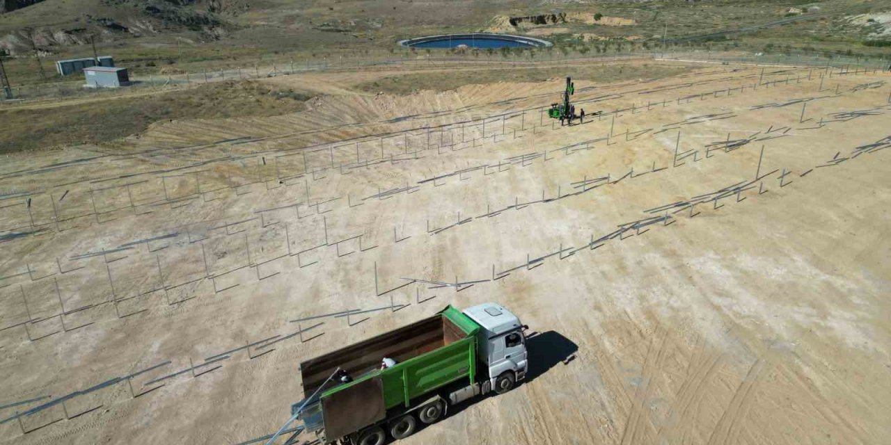 Nevşehir Belediyesi GES projesinde çalışmalar devam ediyor