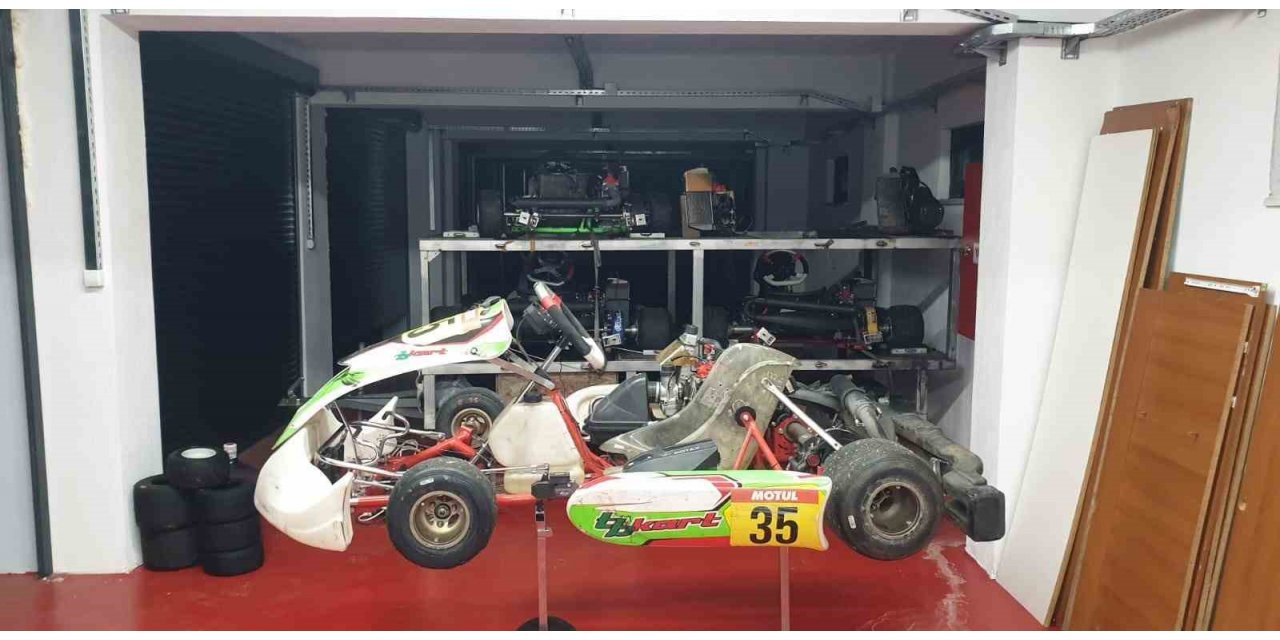 Nazilli’de go-kart araçları piste indi