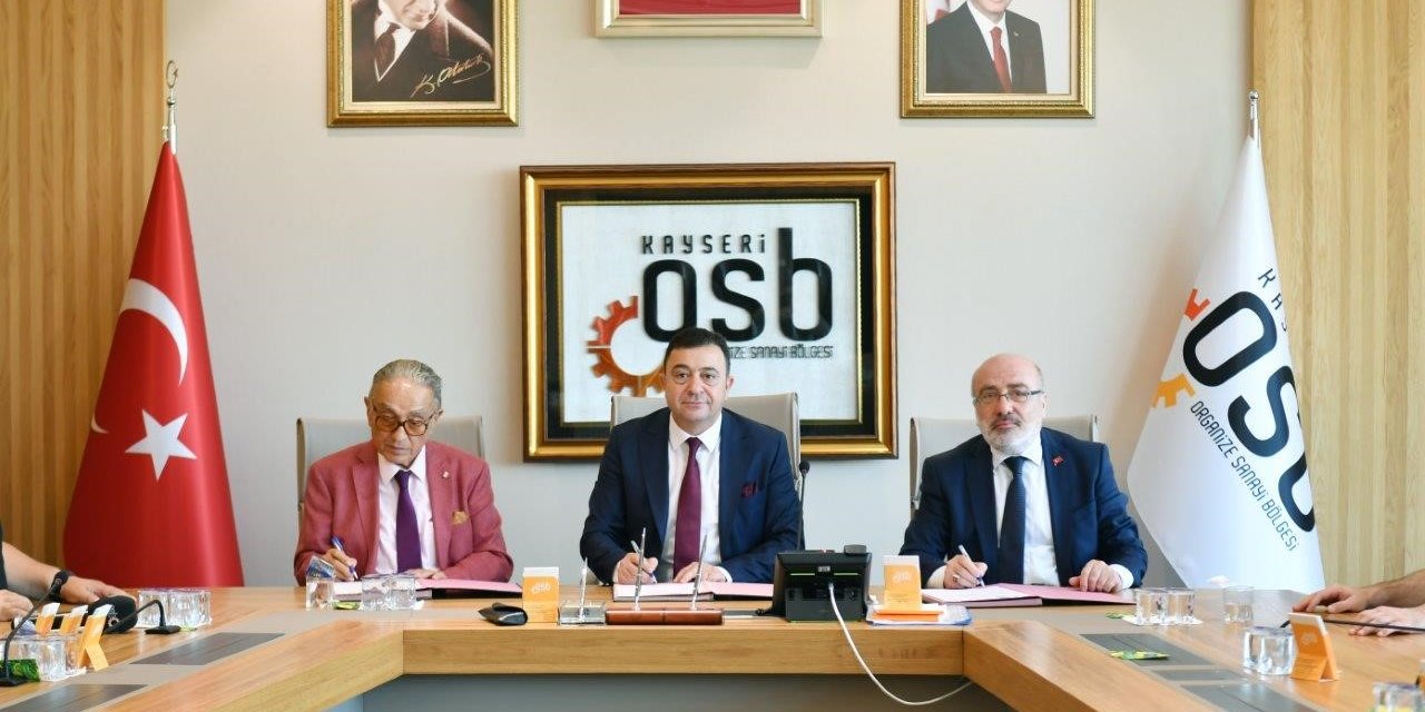 Kayseri OSB’de 3 ayrı Eğitim ve Öğretim Merkezi yapımı için protokol imzalandı