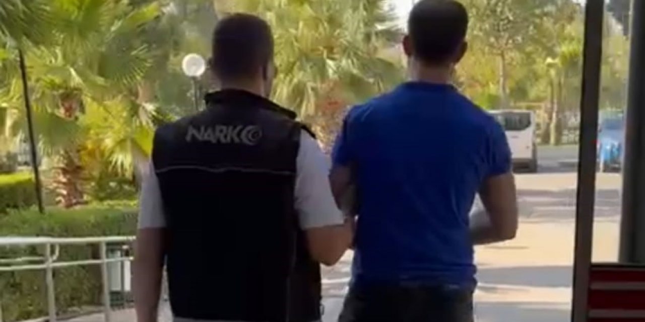 Arkadaşından aldığı araç içerisinde uyuşturucu ile yakalandı