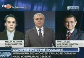 Cumhuriyet mitingleri TV8'i karıştırdı