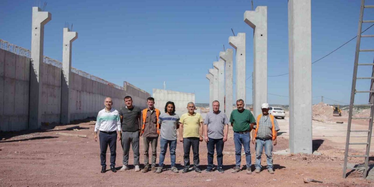 Kütahya’da İnköy Küçük Sanayi Sitesi yükseliyor