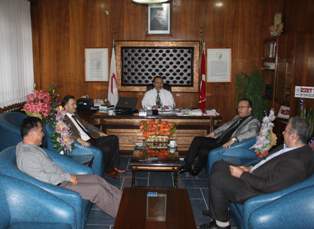 Başkan Taşcı'dan teşekkür ziyareti